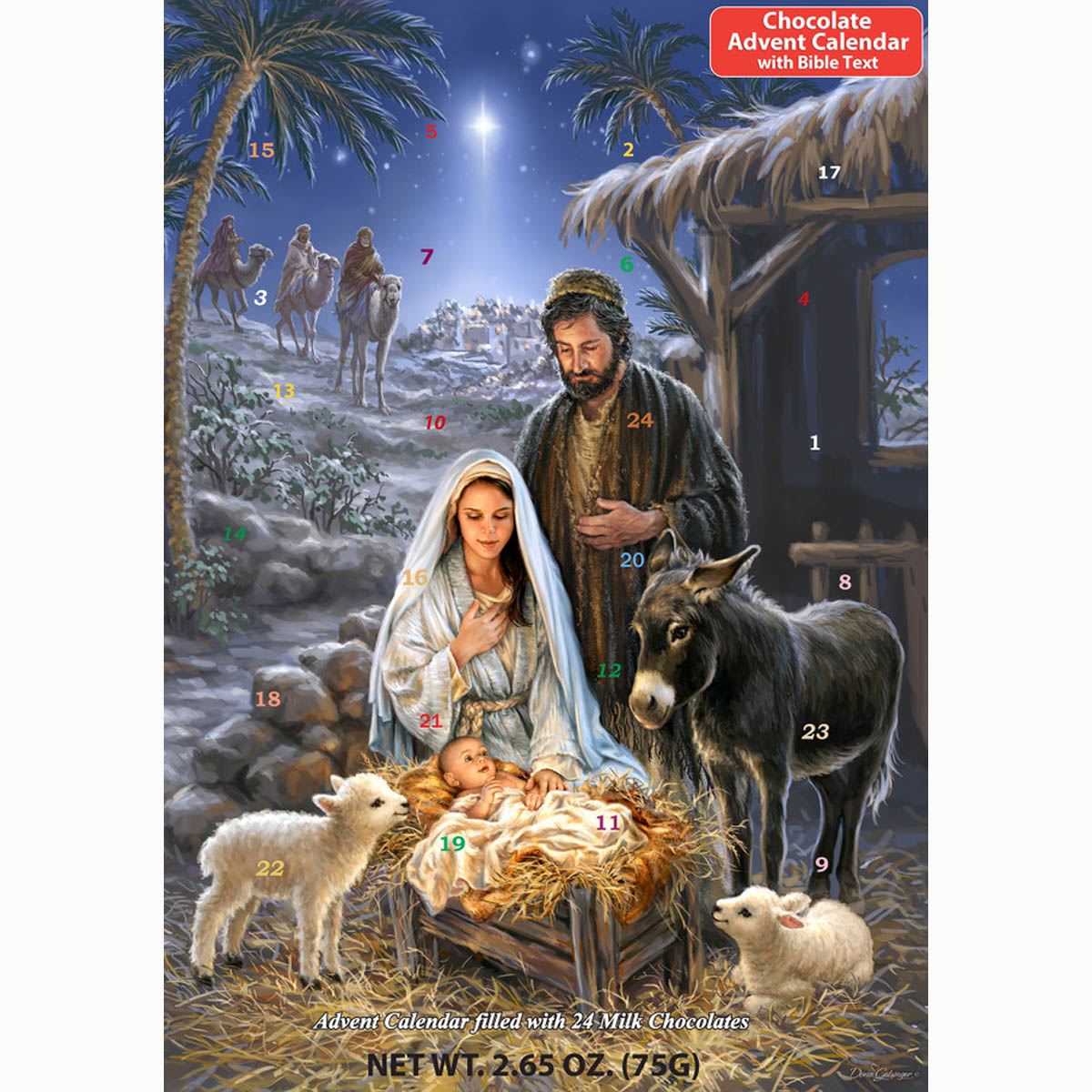 Star of Wonder Chocolate Advent Calendar