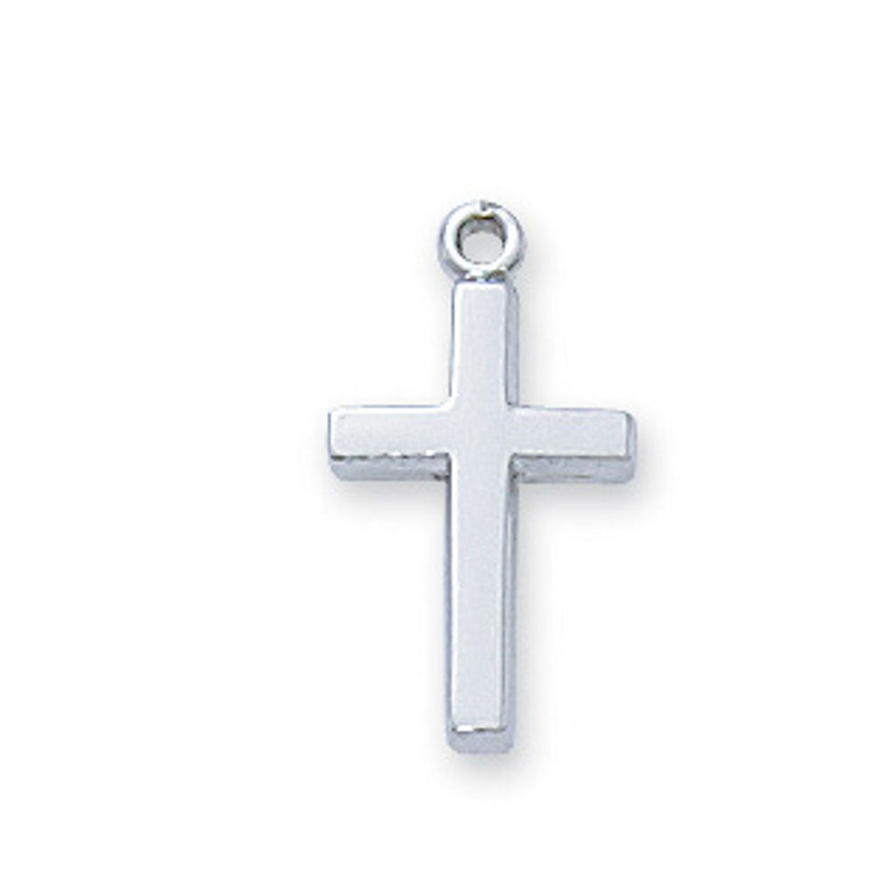 Sterling Silver Cross Pendant for Baby L6099BT