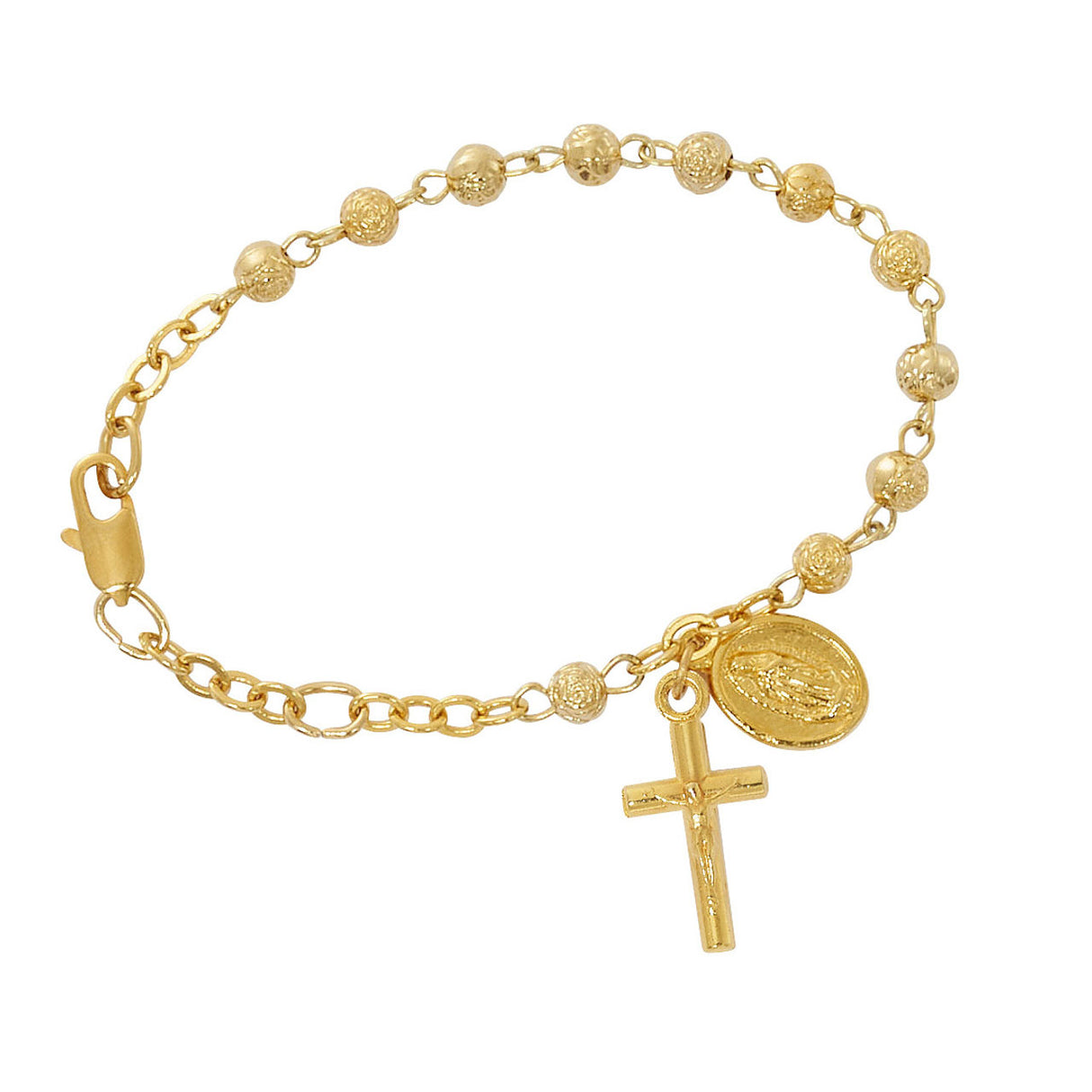 Our Lady of Guadalupe Rosary Bracelet for Babies BR124H