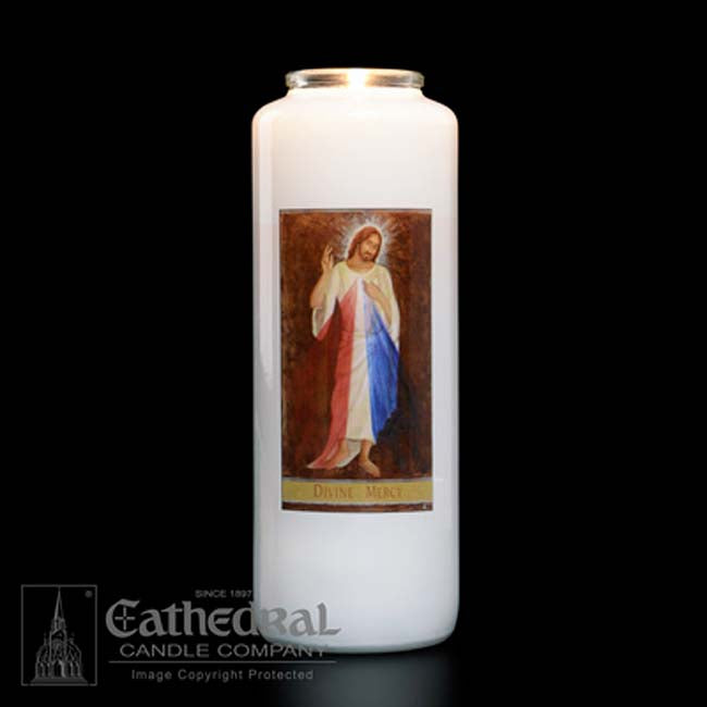 6 day Divine Mercy Devotional Candle