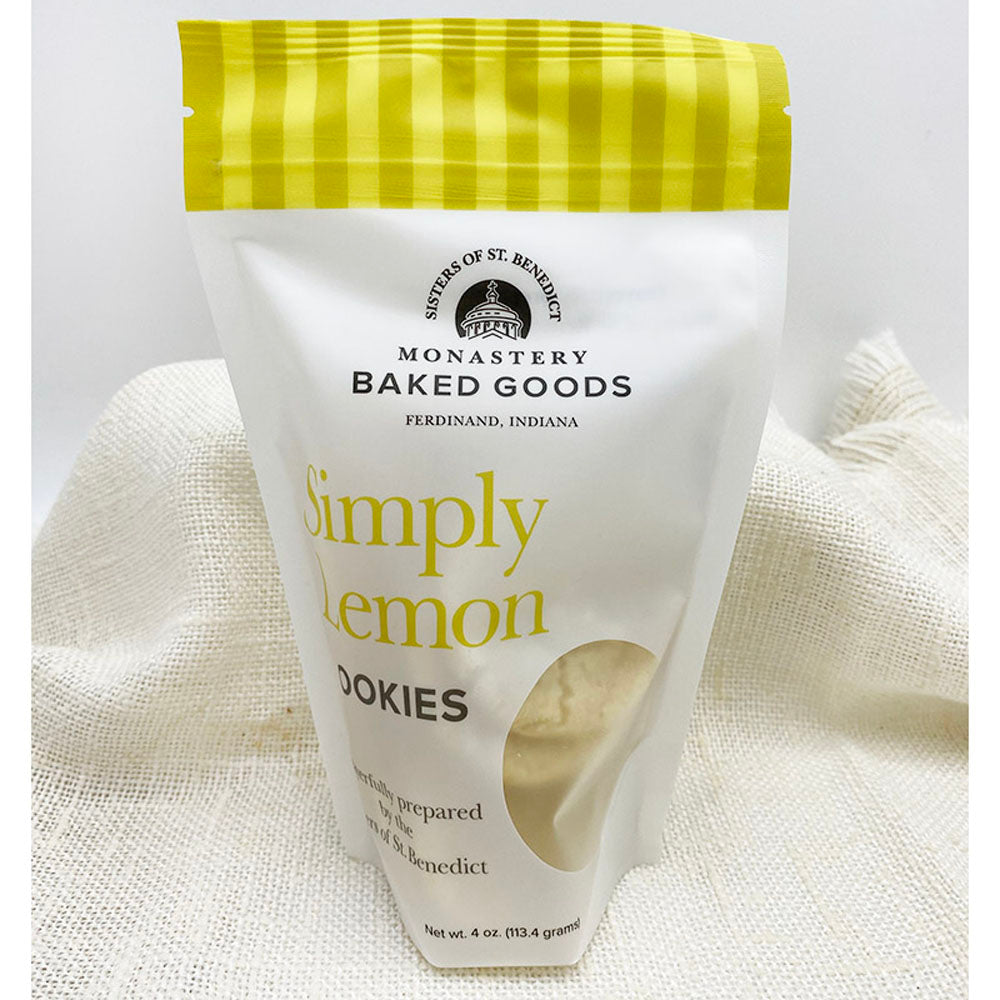 Simply Lemon Monastary Cookies - 4 oz package