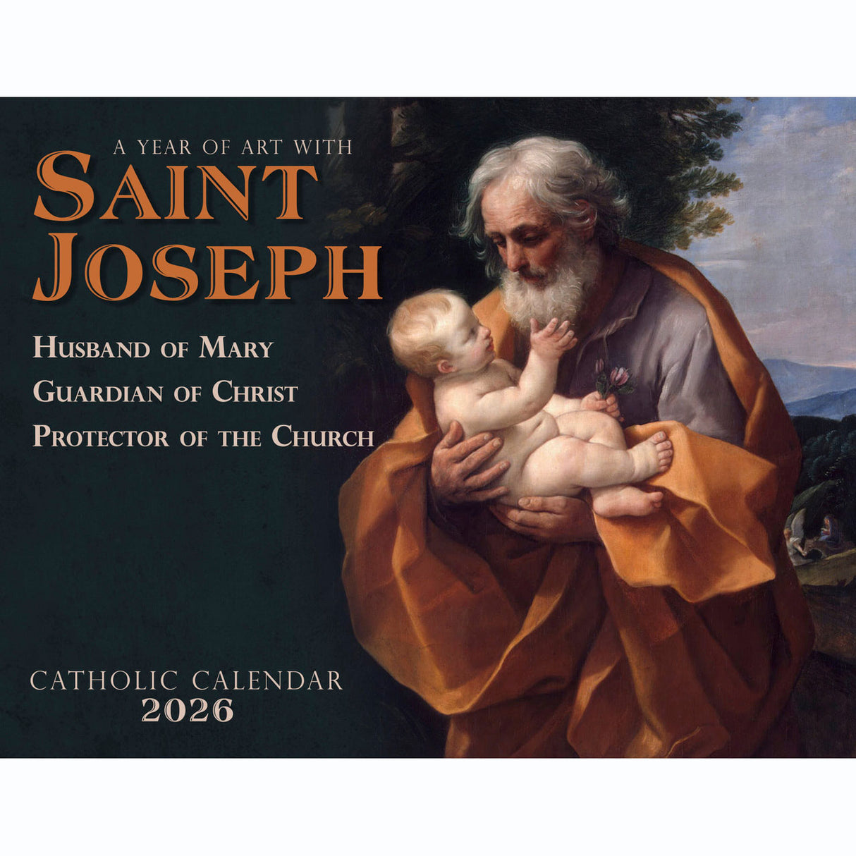 2026 Year with Saint Joseph Catholic Wall Calendar