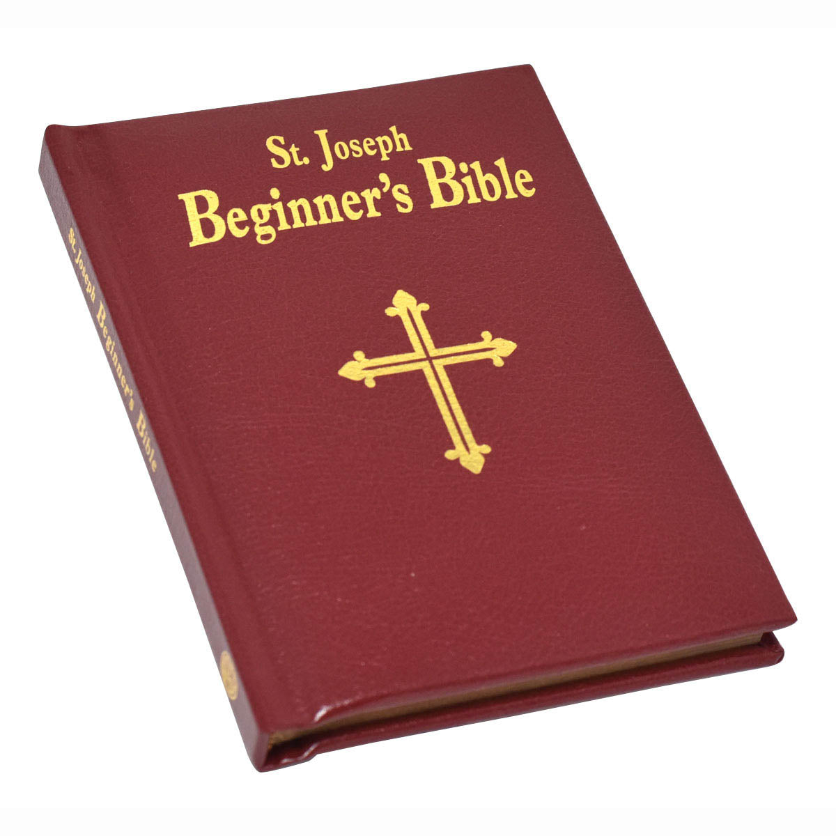 St Joseph Beginner Bible - Burgundy Leather Edition