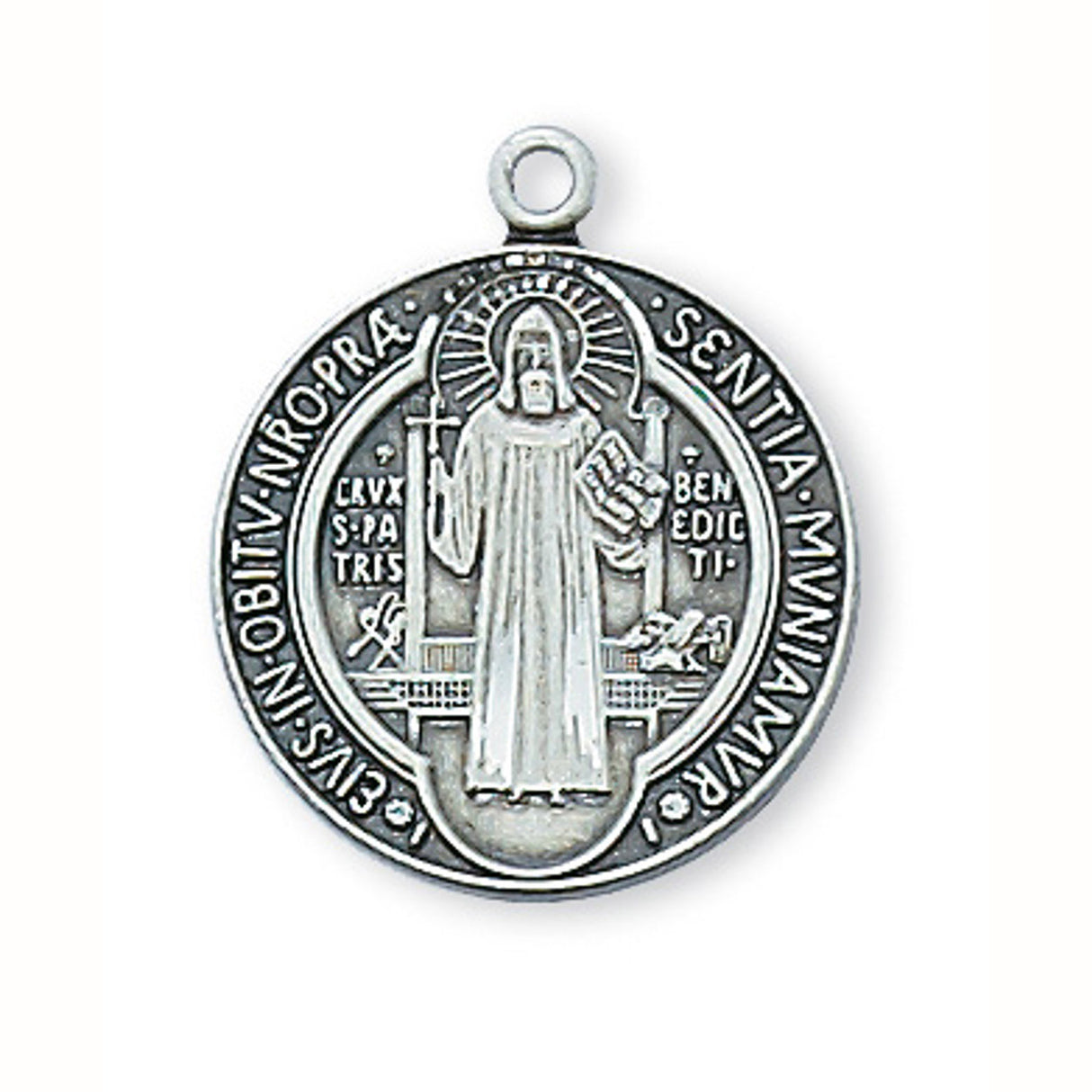 Saint Benedict Sterling Jubilee Medal L434