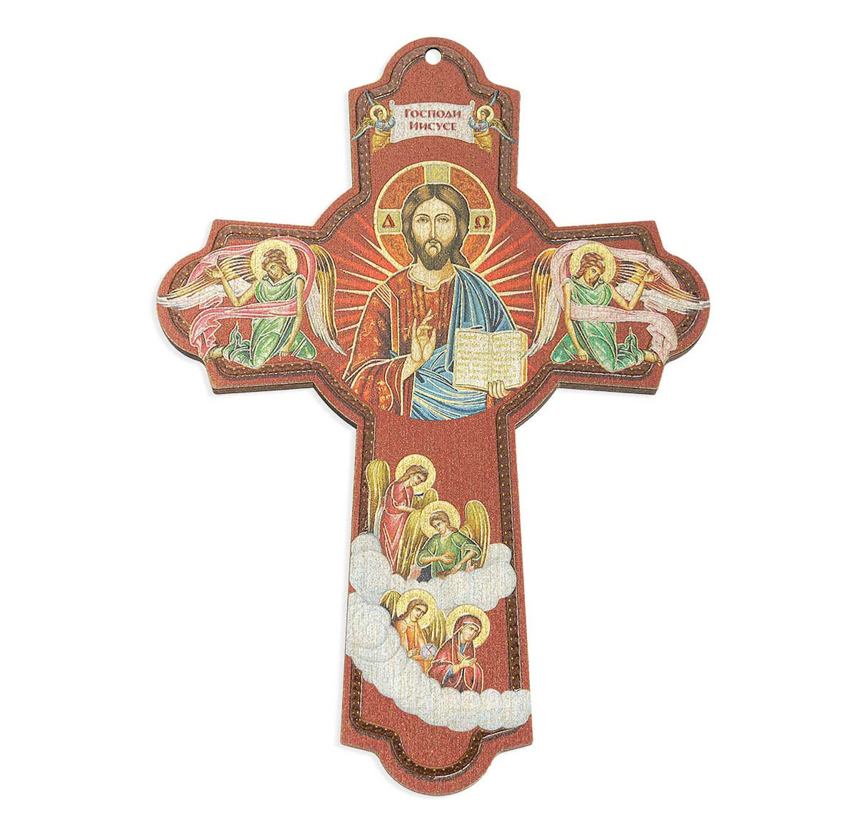 6 inch Christ the Teacher Cross Plaque 348-142