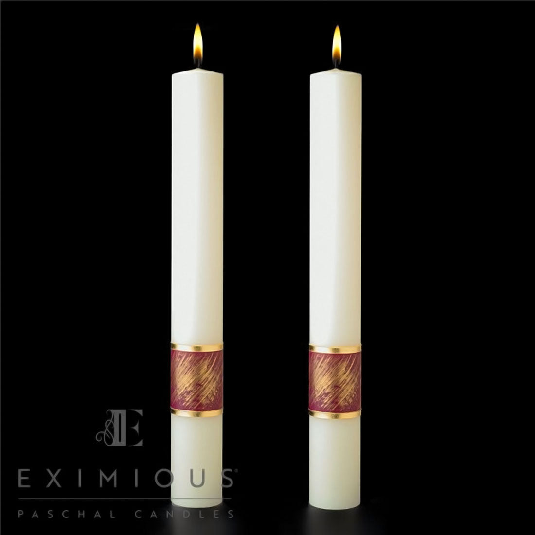 Christ Our Light Complementing Altar Candle 2 piece Sets