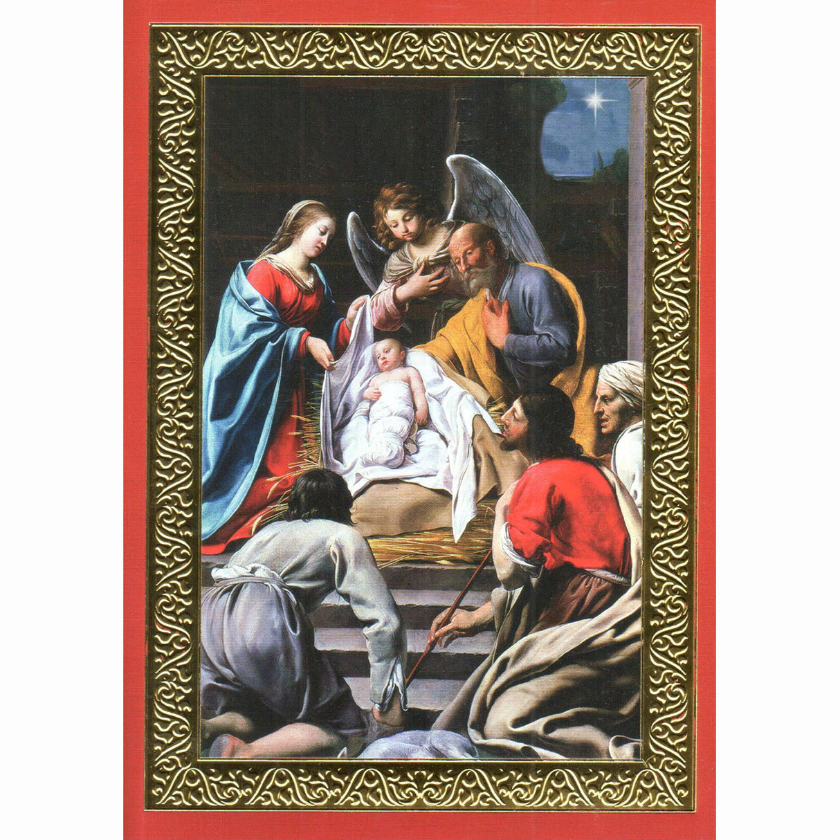 Classic Adoration of the Shepherds Boxed Christmas Cards