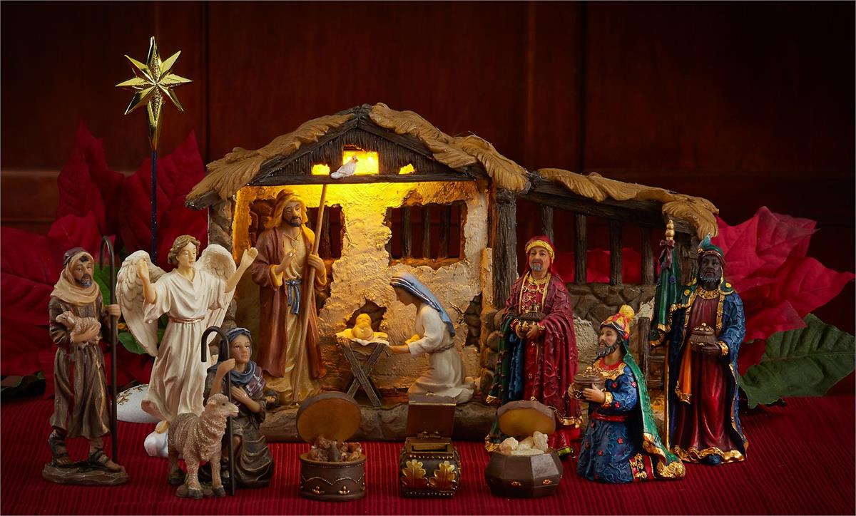 The Complete 5 Inch Real Life Nativity 23 pieces