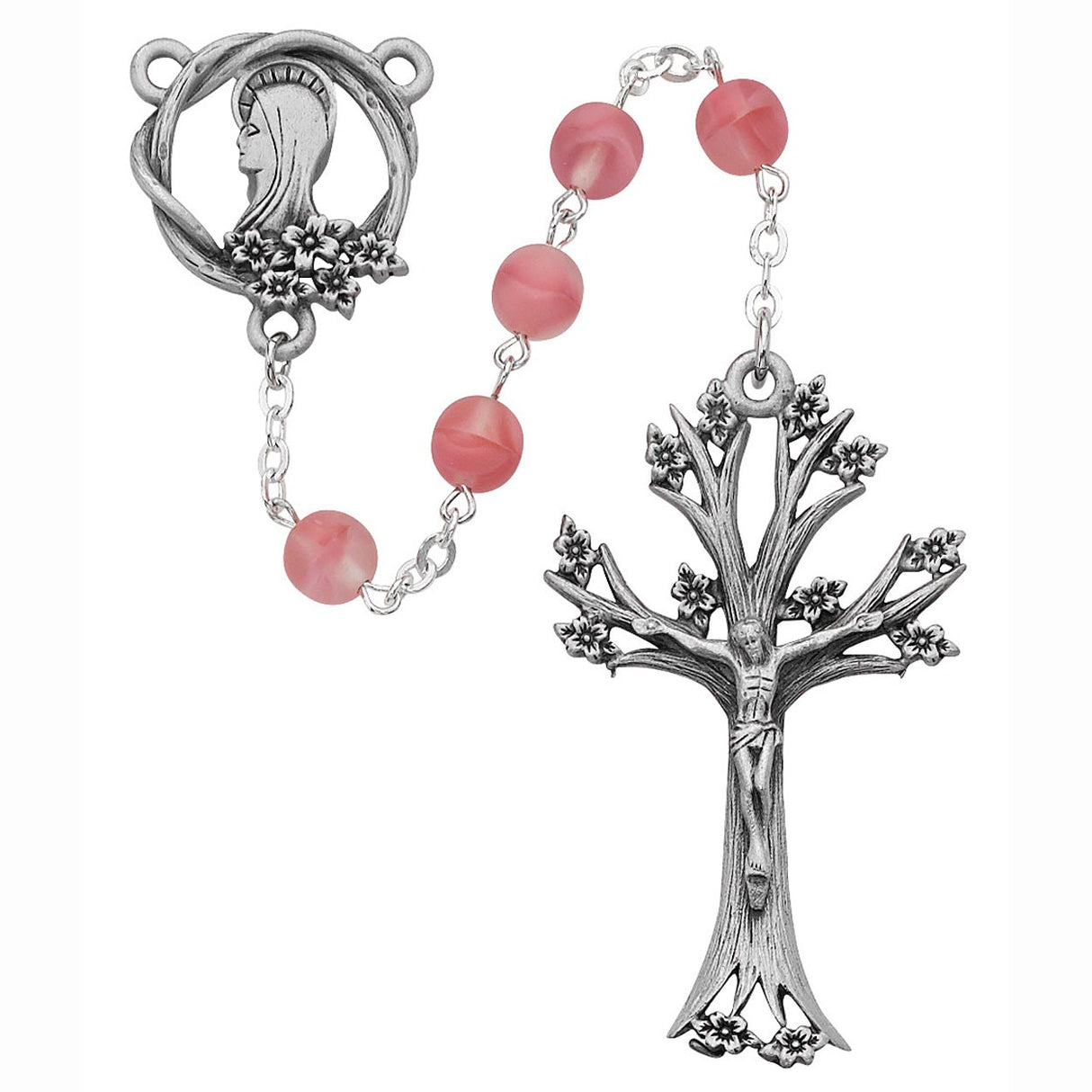 Dogwood Glass Rosary