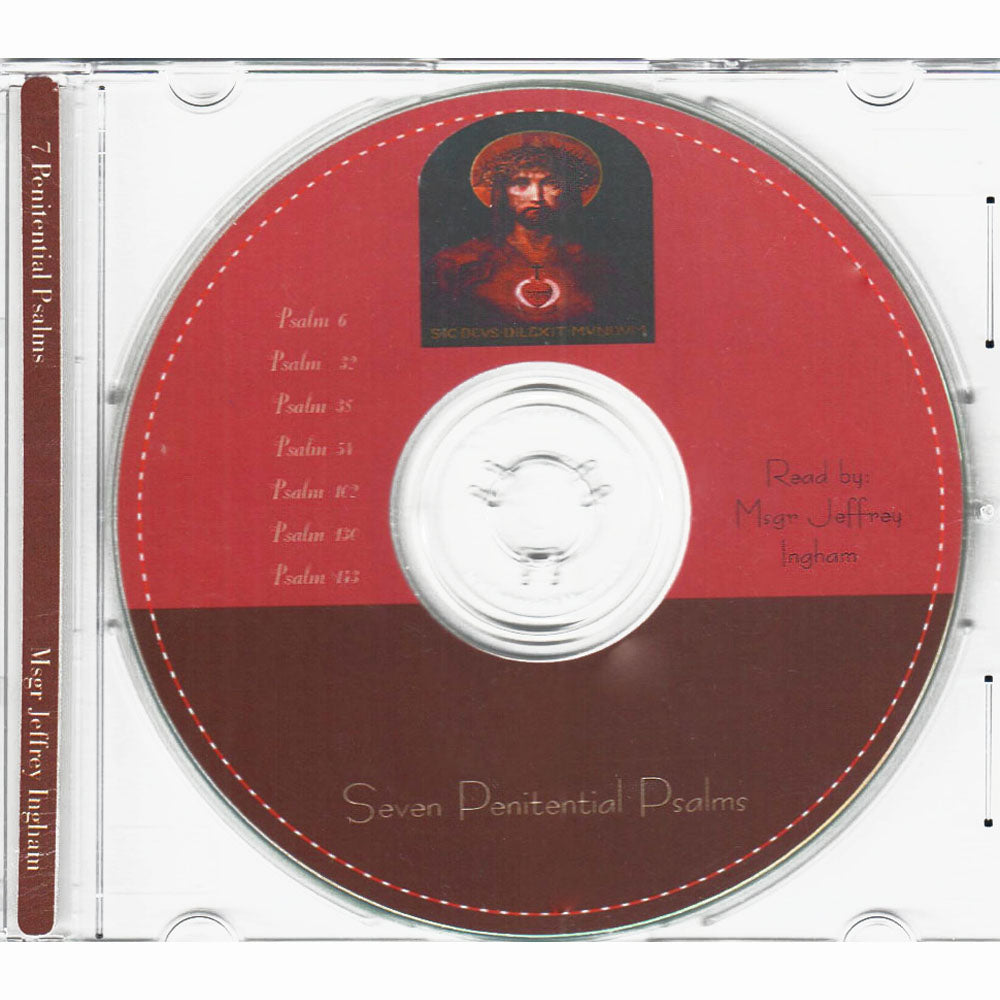 Seven Penitential Psalms Audio CD