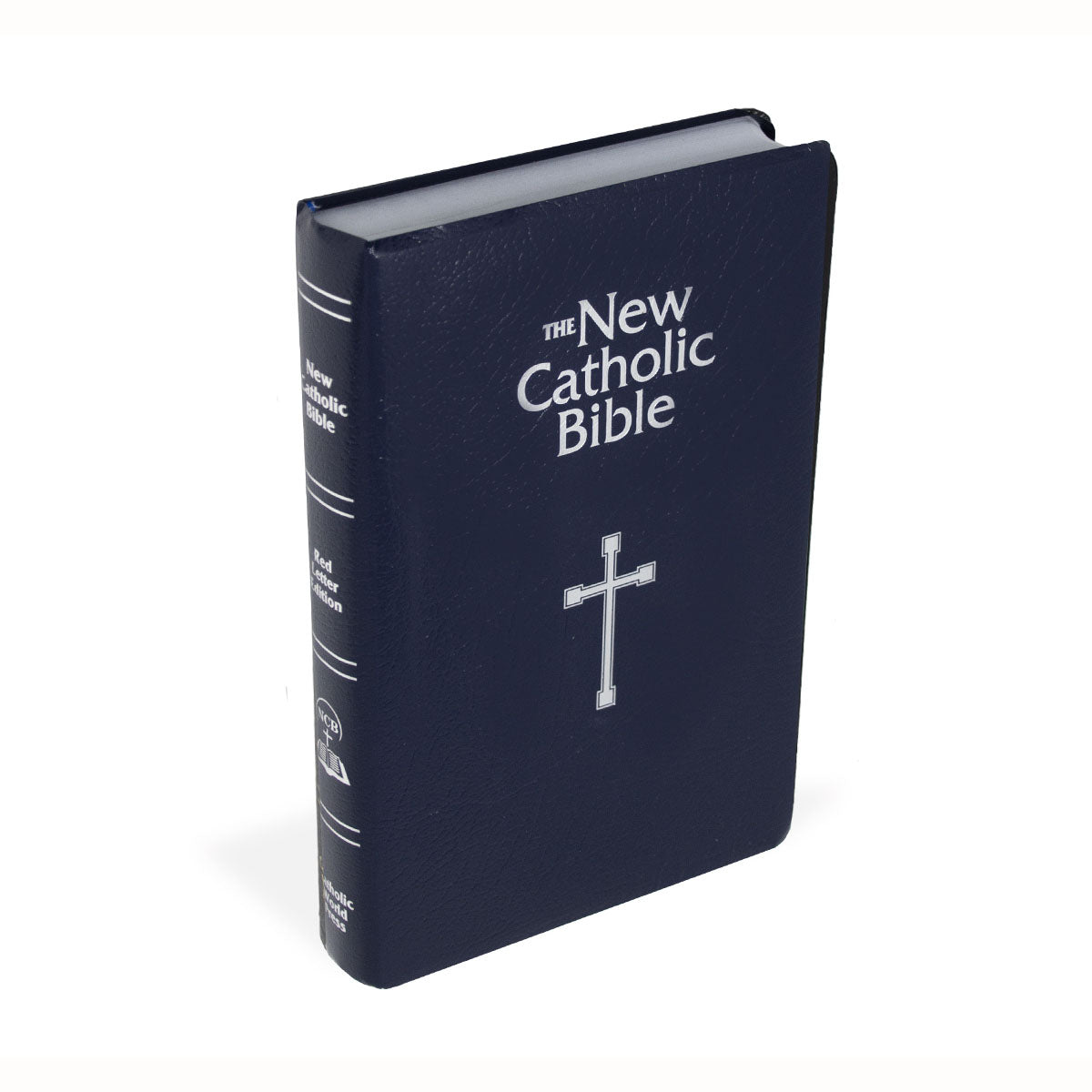 New Catholic Bible: Blue Imitation Leather W2404BLU