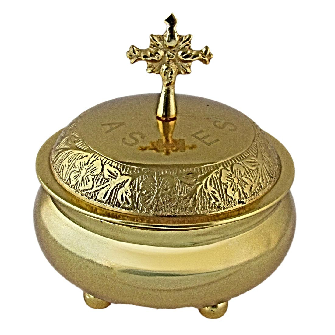 Brass Ash Dispenser with Lid