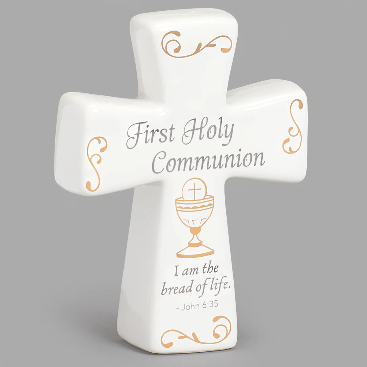 4-1/2 inch Self Standing First Communion Cross 21773