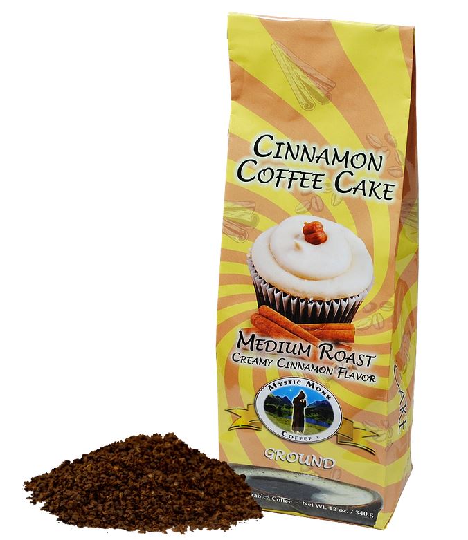 12oz Cinnamon Coffee Cake Ground Coffee
