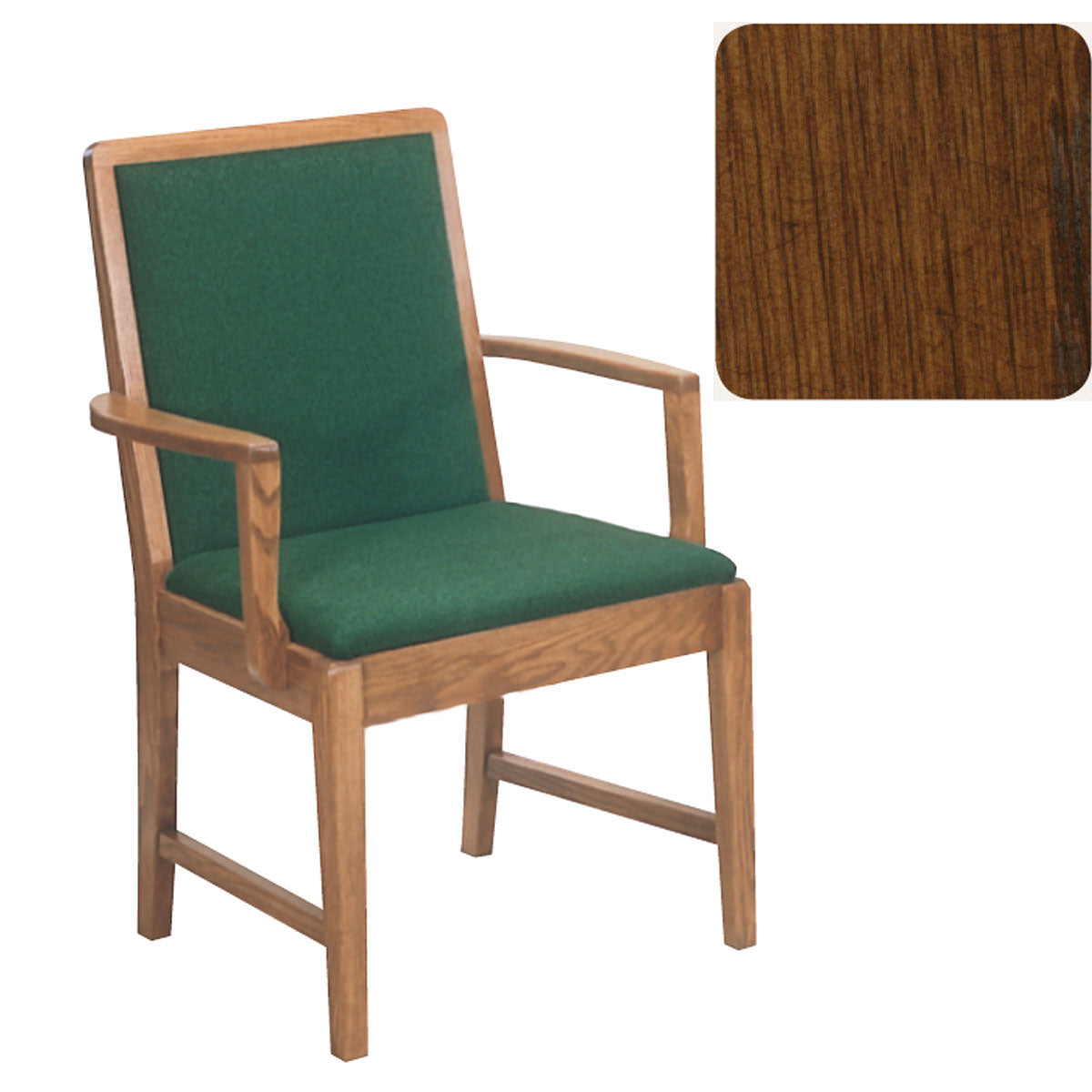 Antique Cherry Sanctuary Arm Chair 170