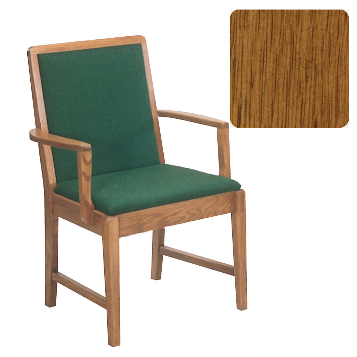 Rosewood Finish Sanctuary Arm Chair 170