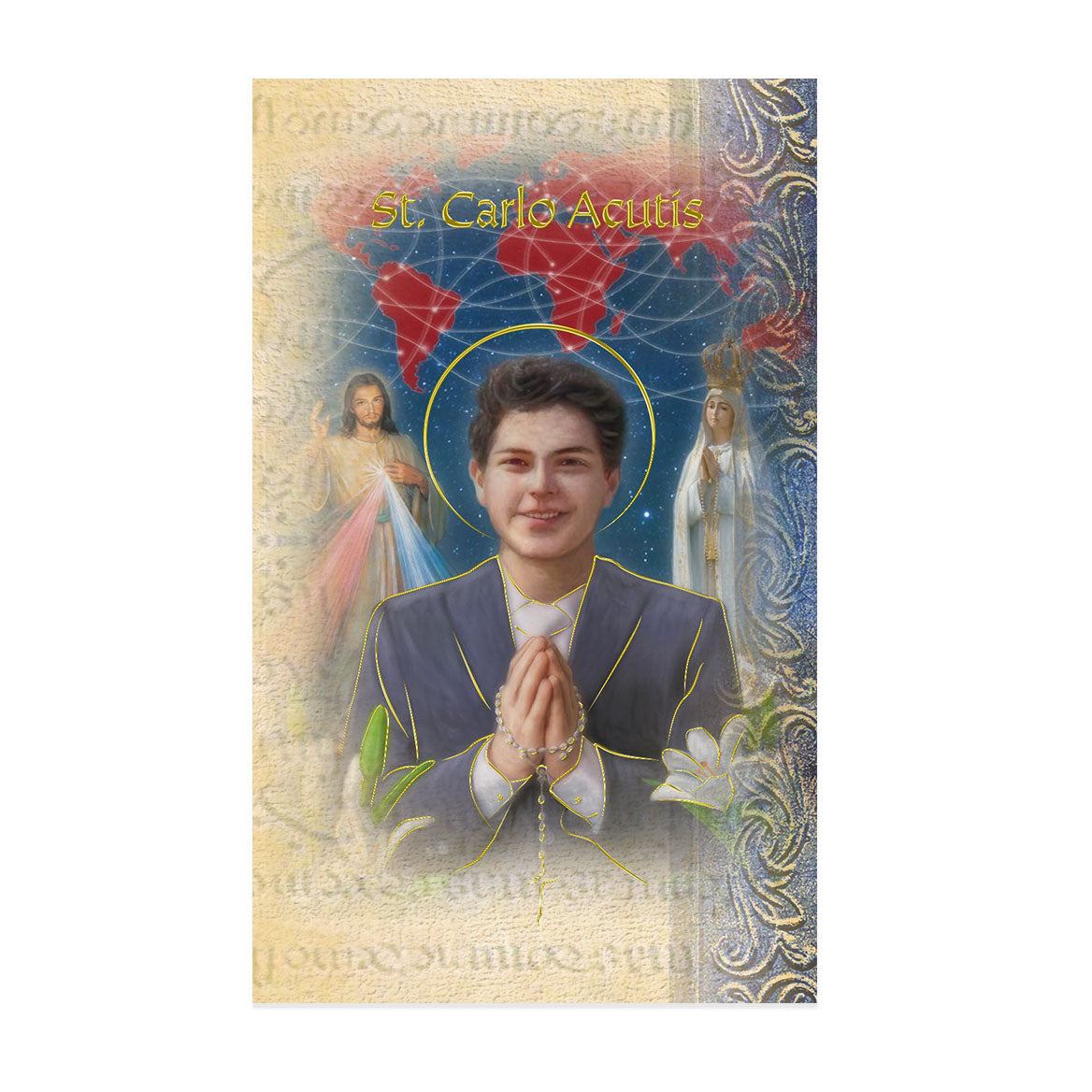 St Carlo Acutis Biography Pamphlet F5-972