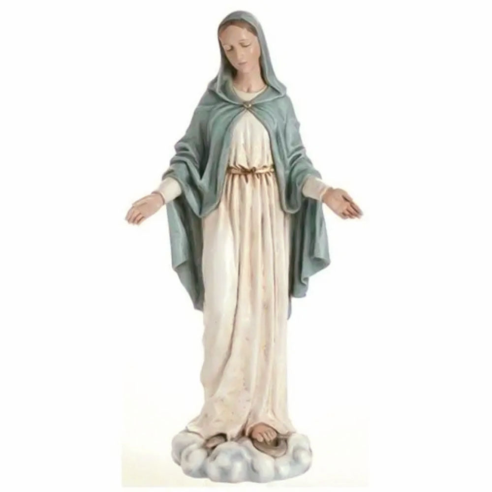 Full Color Our Lady of Grace Statue -24 inches tall - Joseph Studio Garden Colle