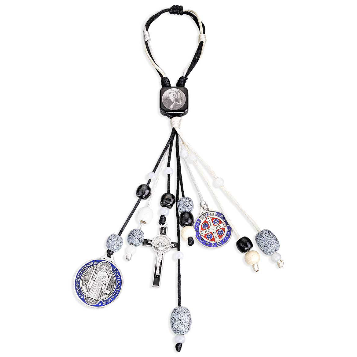 St Benedict Black House Blessing Double Sided Protection Medals