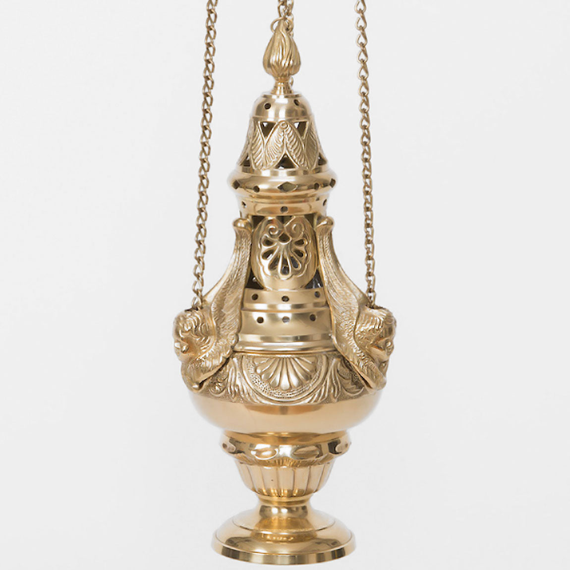 Angel Brass Censer with 3 Chains H141B
