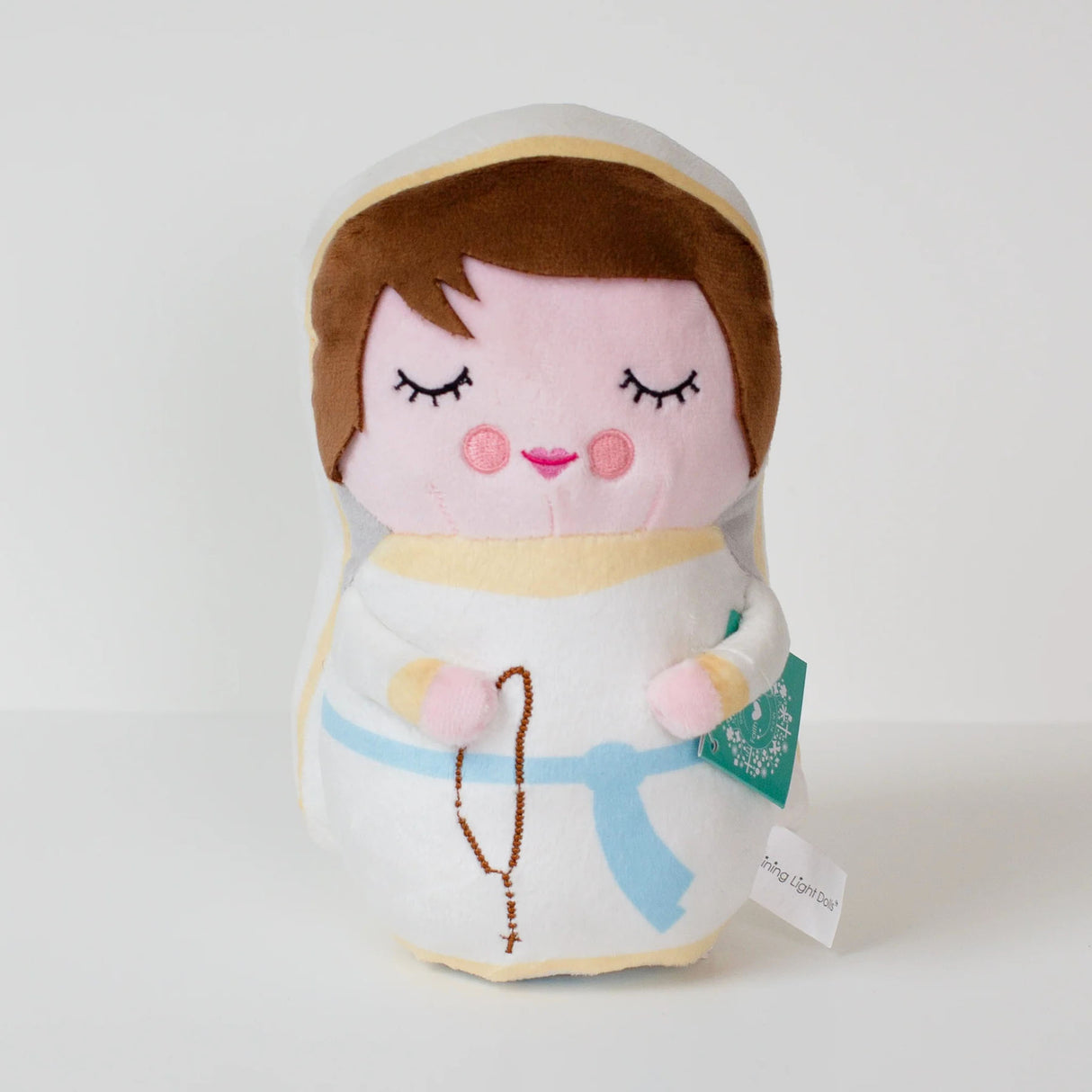 Our Lady of Lourdes Plush Shining Light Doll