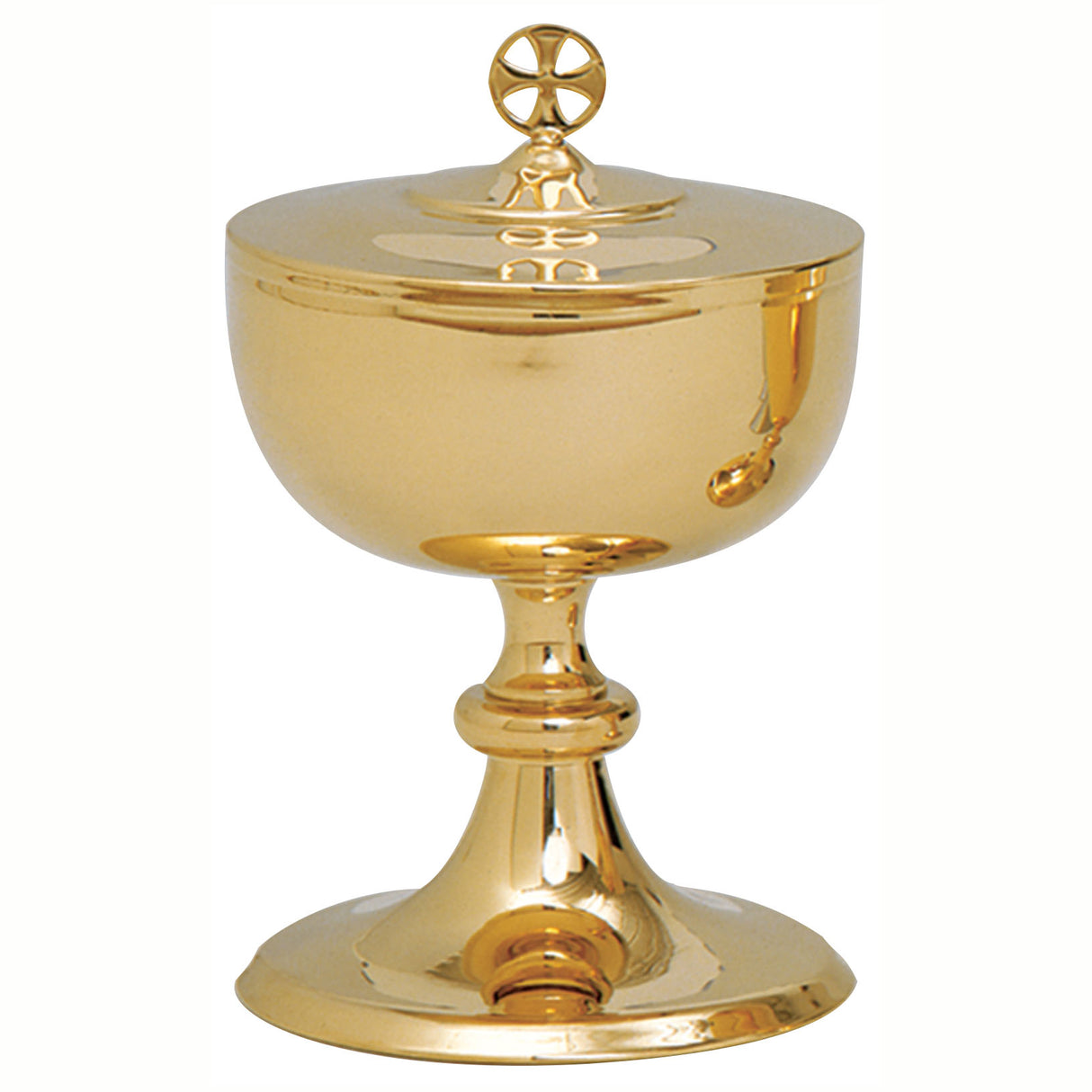 Gold Plated Stemmed 750 host Ciborium K400-750