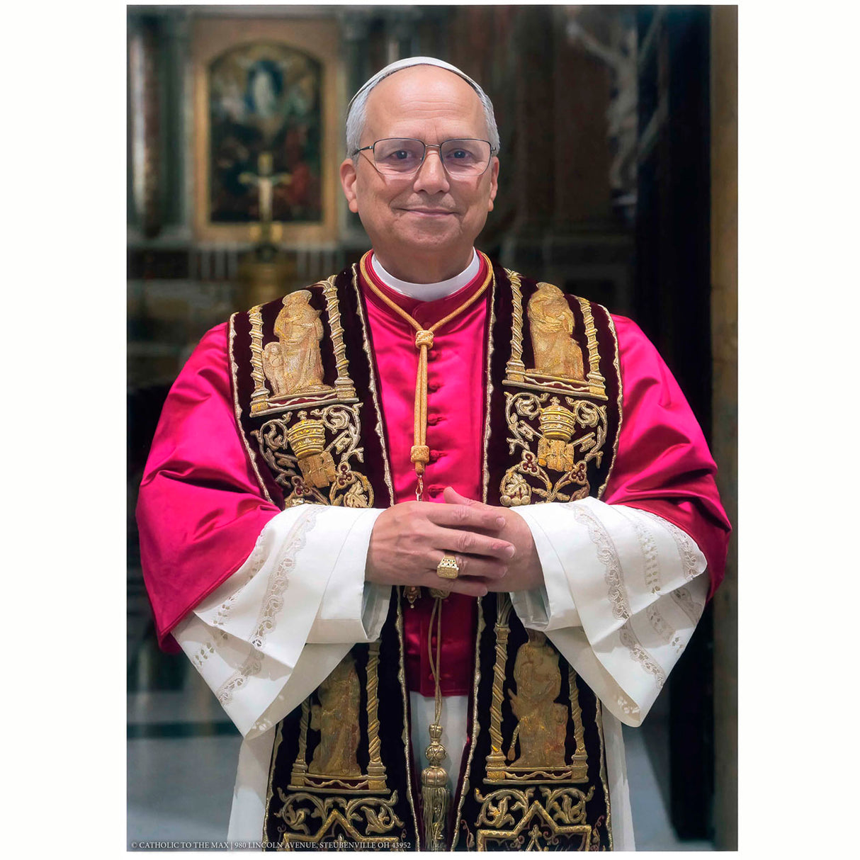 8x10 Pope Leo XIV Official Portrait Print