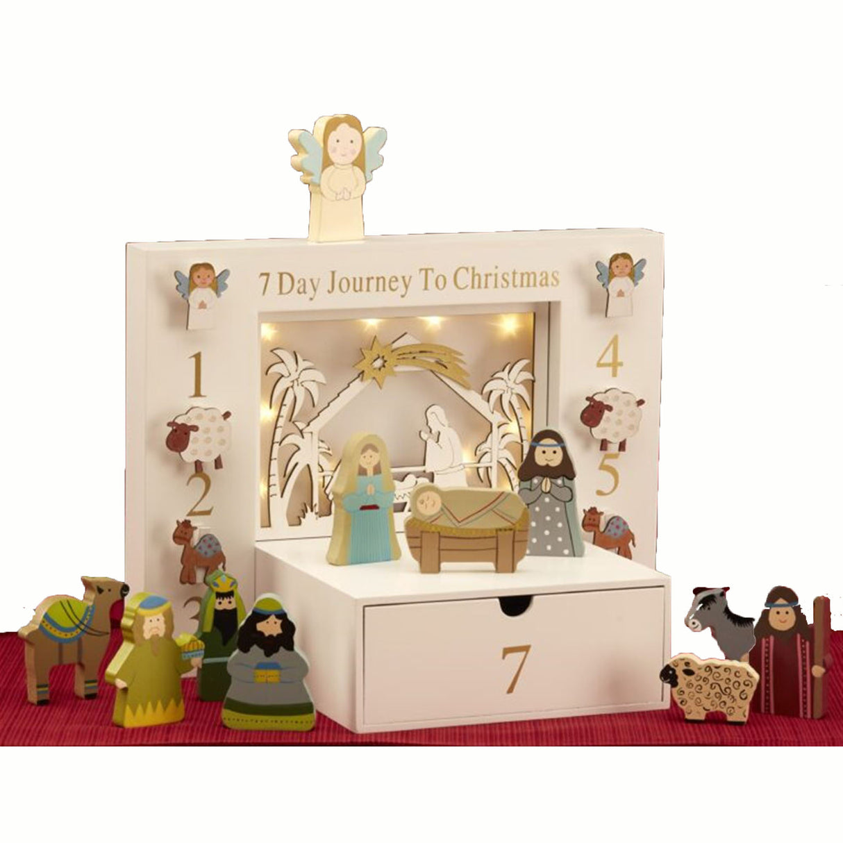 Children’s 7-Day Journey to Christmas with Children’s Nativity RLN091