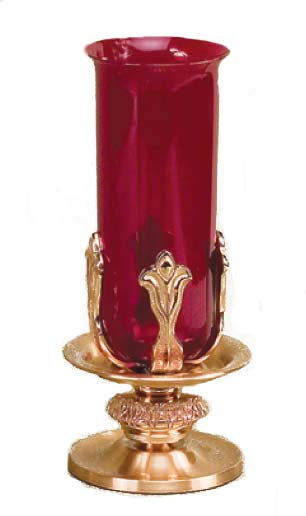 Tabletop Sanctuary Candle Lamp no. 71ASL30A