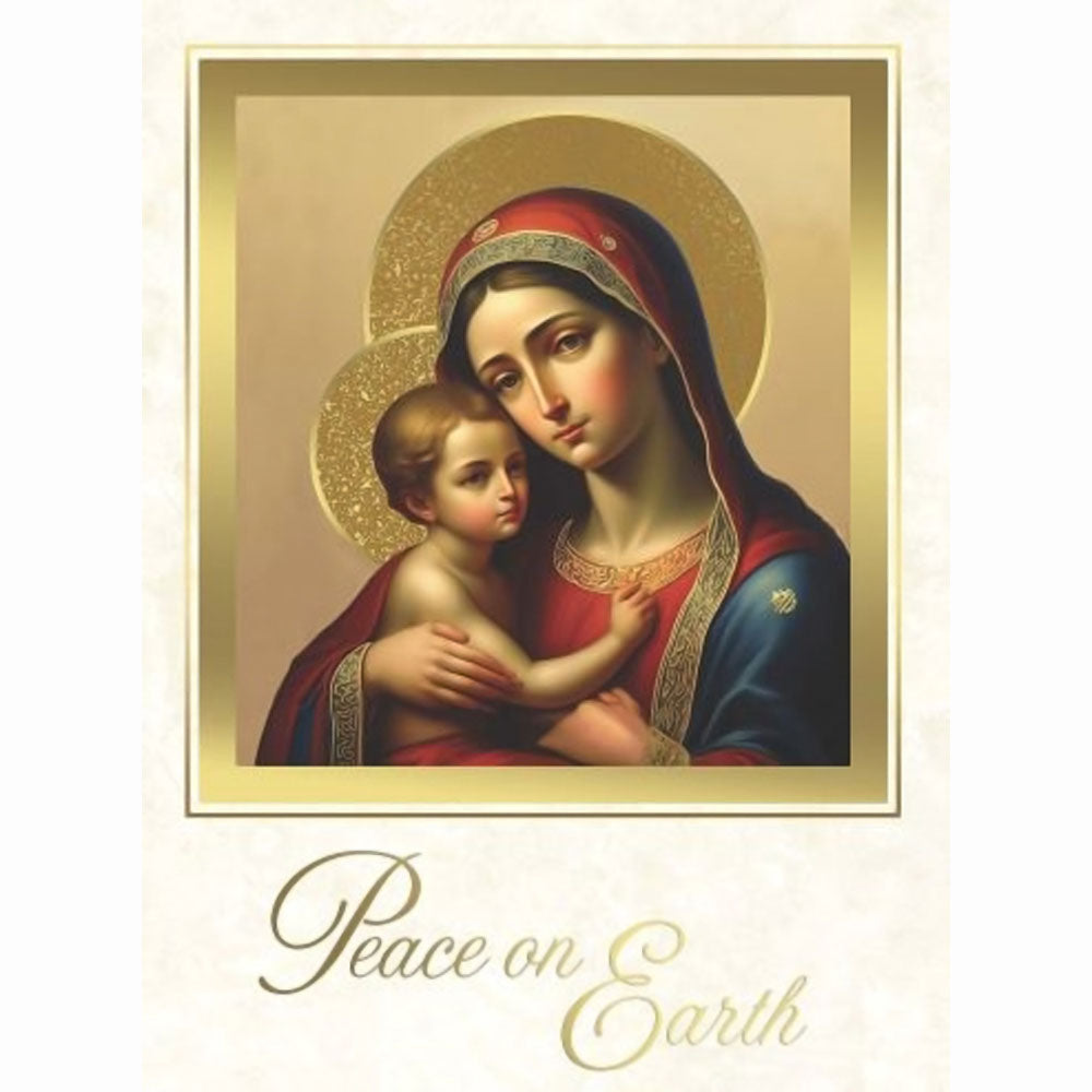 Personalized Prince of Peace Christmas Cards 50ct