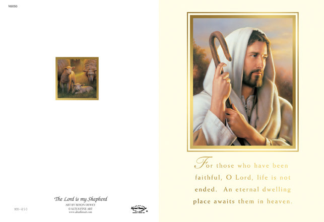 Good Shepherd Mass Cards for the Dead -100ct
