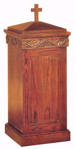 Grapevine Trim Baptismal Font 1409