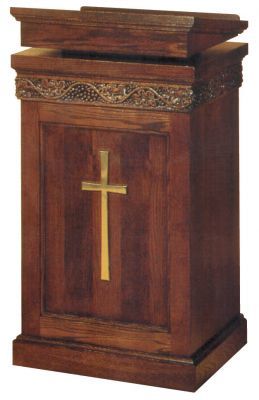 Lecturn or Pulpit with Grapevine 1420