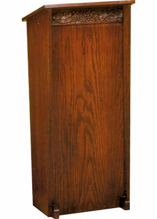 Lecturn or Ambo with Grapevine Engraving 5020