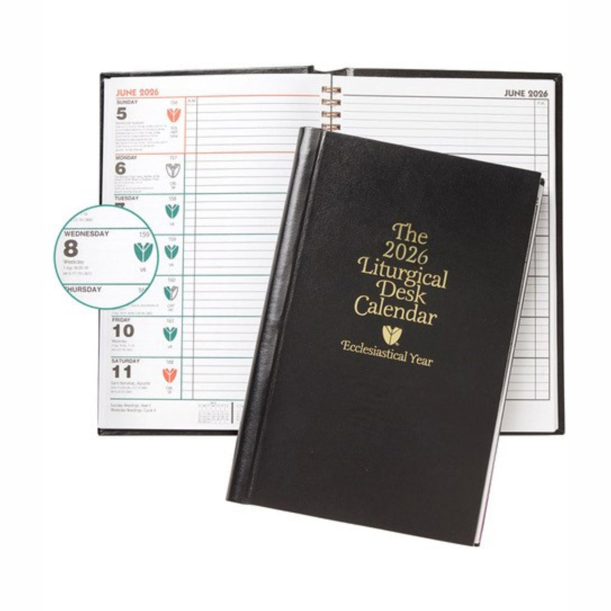 2026 Hardcover Liturgical Desk Calendar