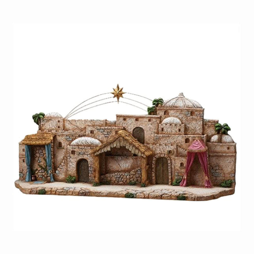 41" wide Bethlehem Town Display for 5" Scale Fontanini Figures