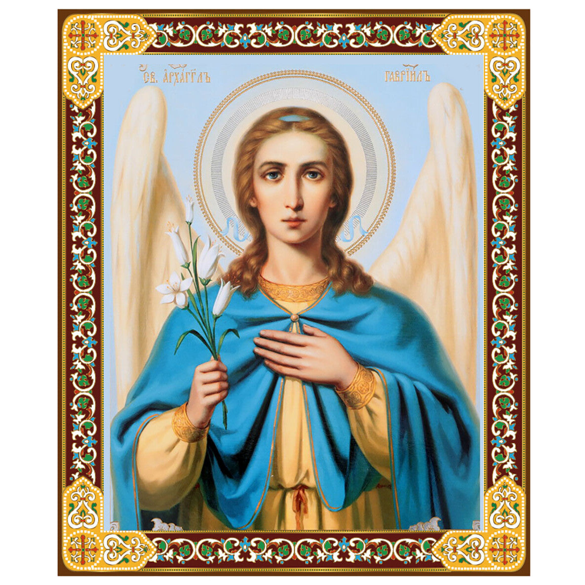 Mini Icon St Gabriel the Archangel