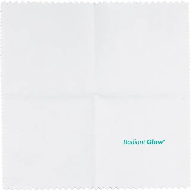 Radiant Glow 8x8 Polishing Cloth for Gold & Silver