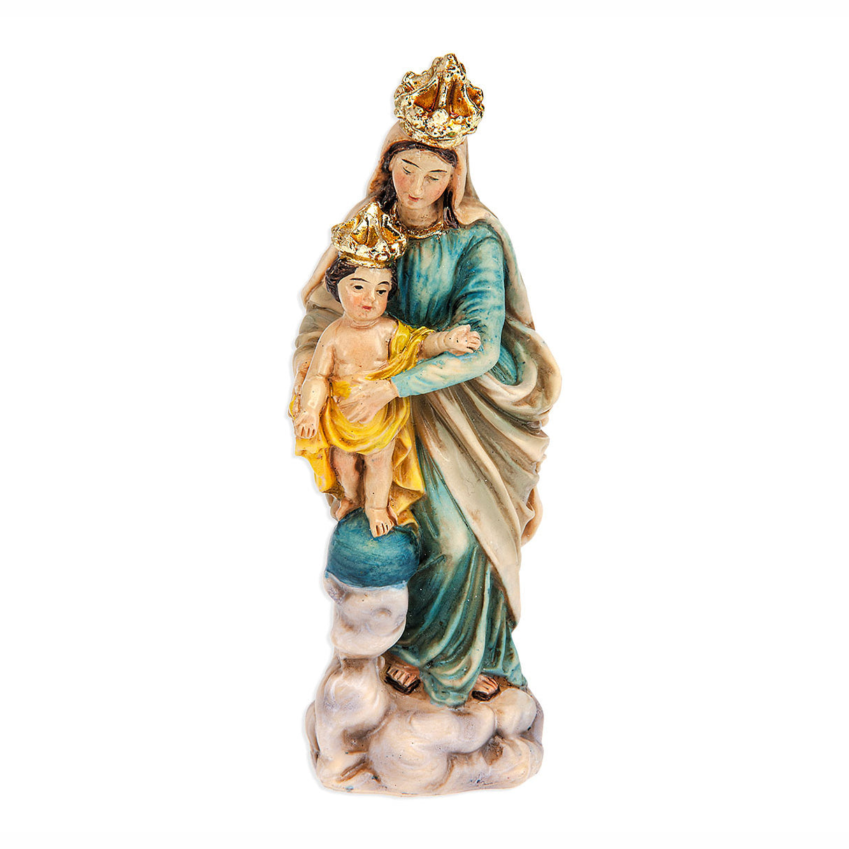 4" Our Lady of Victory Statue & Holy Card 1735-297