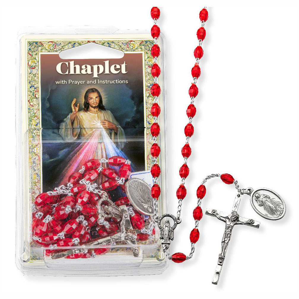 Divine Mercy Chaplet with Card 059X