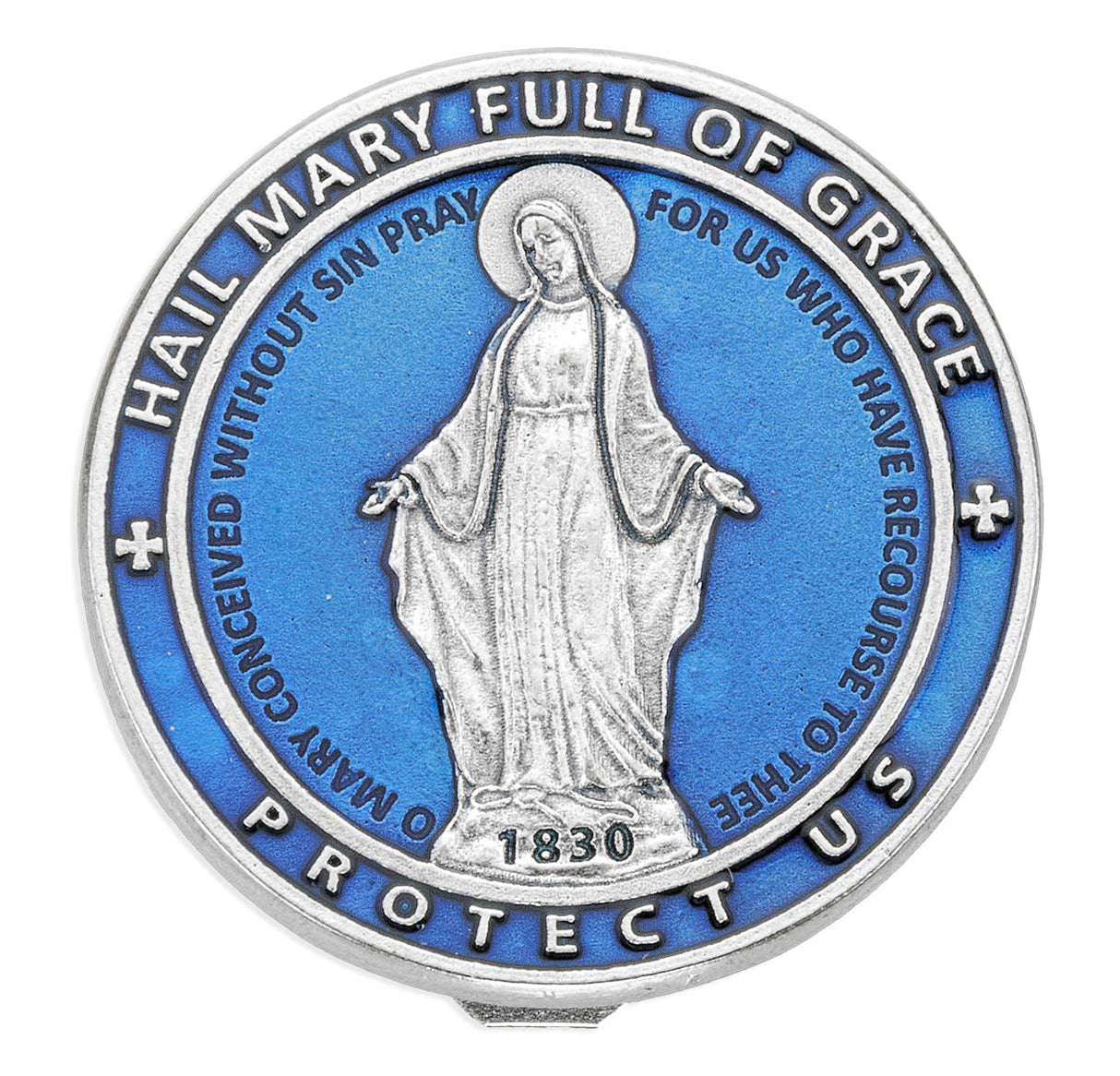 Blue Hail Mary Visor Clip V-60253