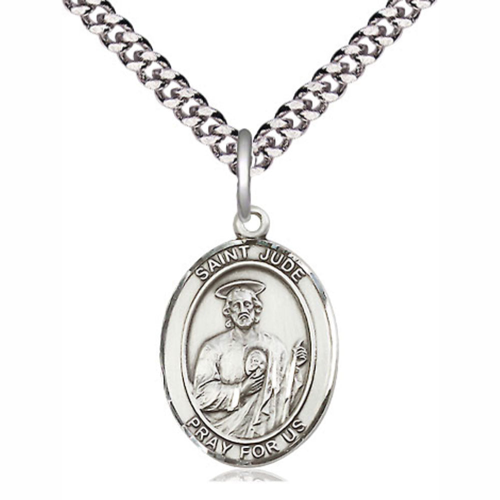 St. Jude Thaddeus Sterling Silver Medal 8060SS/20S
