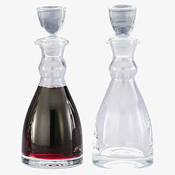 10 oz. Tapered Neck Glass Cruet Set