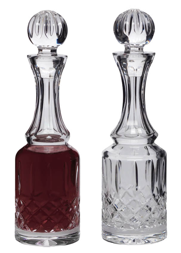 8 inch Tall Cruet Set in Lead Crystal CB-9