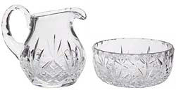 Lead Crystal Lavabo Set no. 9165