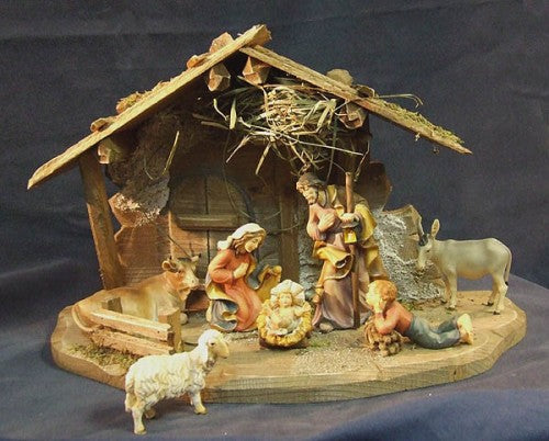 Bavaria Starter Nativity Set from the Italian Alps - 4.7 inch scale