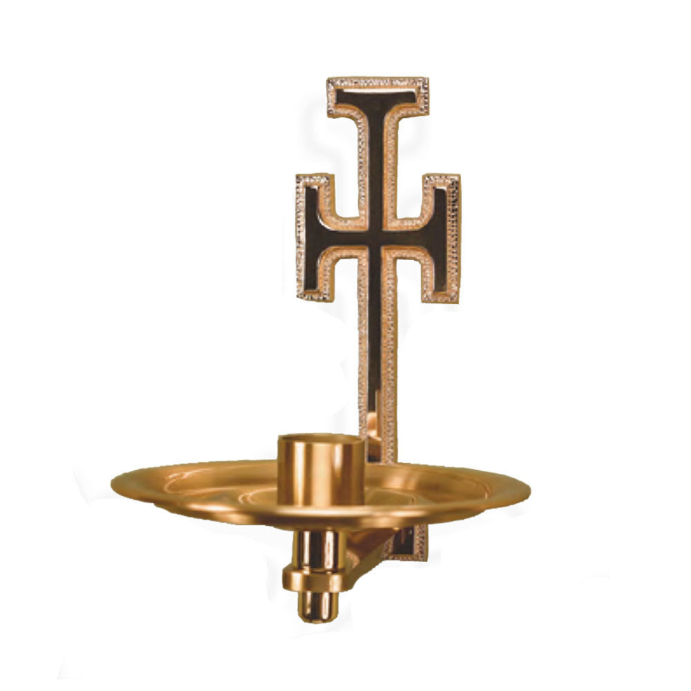 Maltese Cross Consecration Candle Holder- 40CCH13
