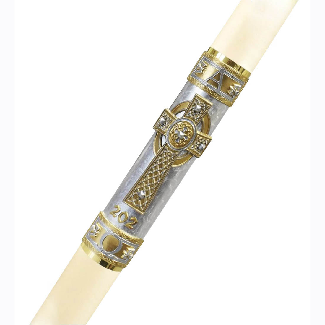 Aureum 51% Besswax Paschal Candle - All Sizes