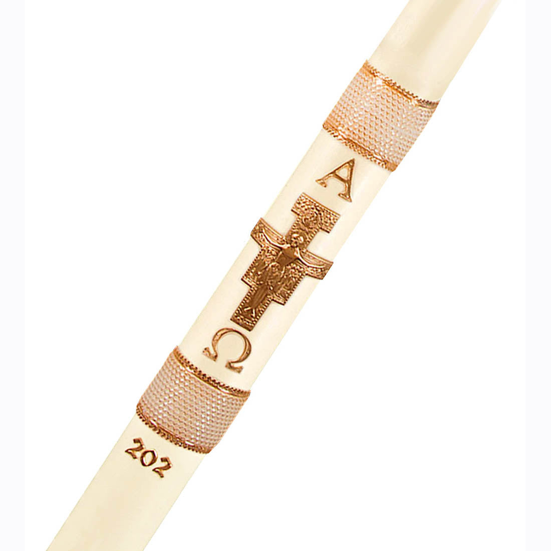 Holy Cross of San Damiano Paschal Candle - All Sizes