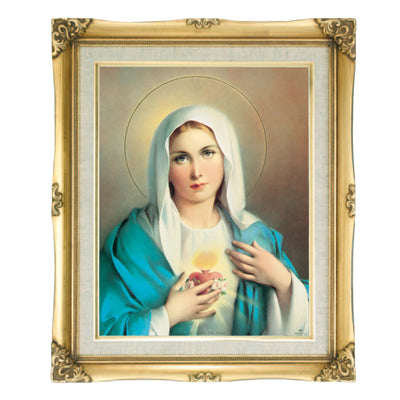 Immaculate Heart of Mary Framed Print